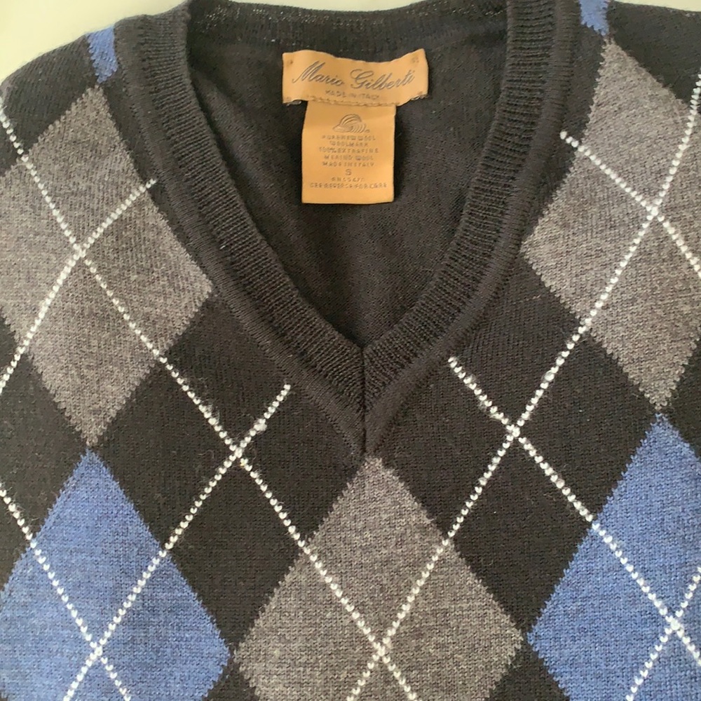 Mario Gilberto- 100% Extra Fine Merino Wool sweater